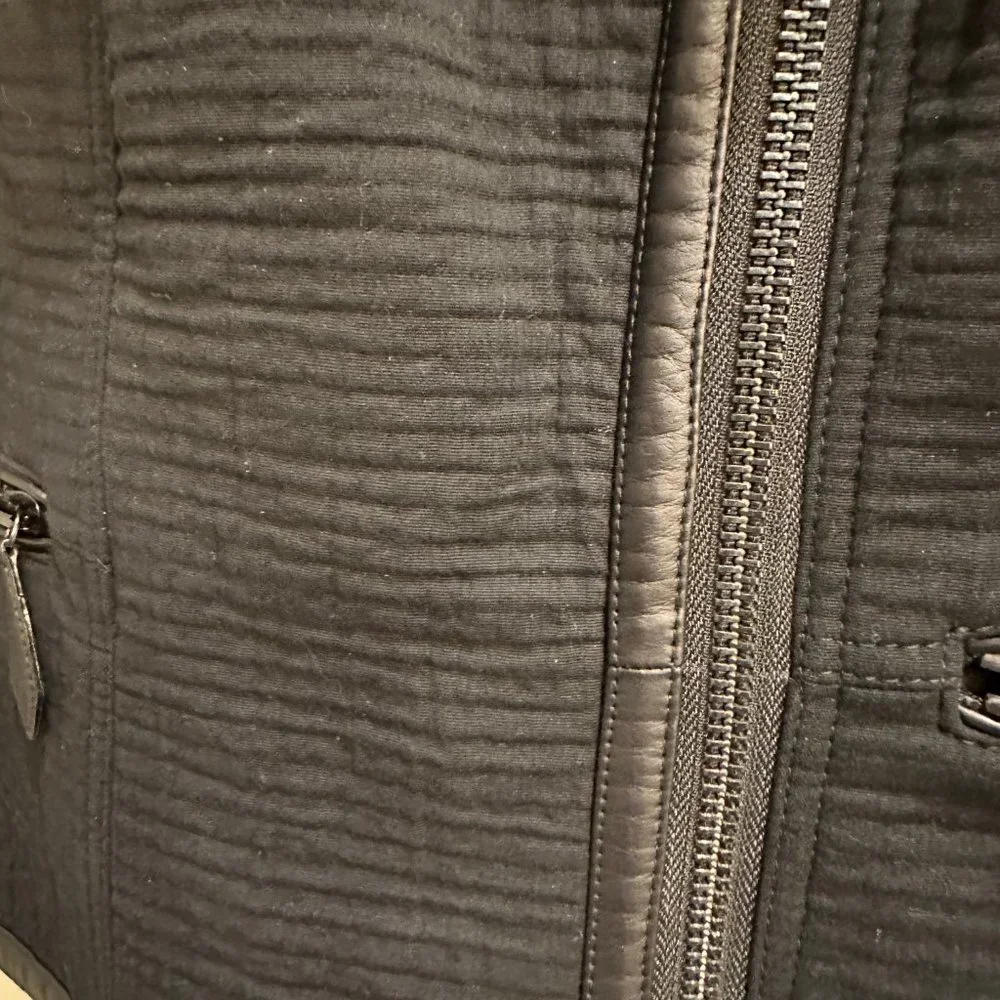 Burberry Brit Moto Jacket US 4 - Picture 4 of 14